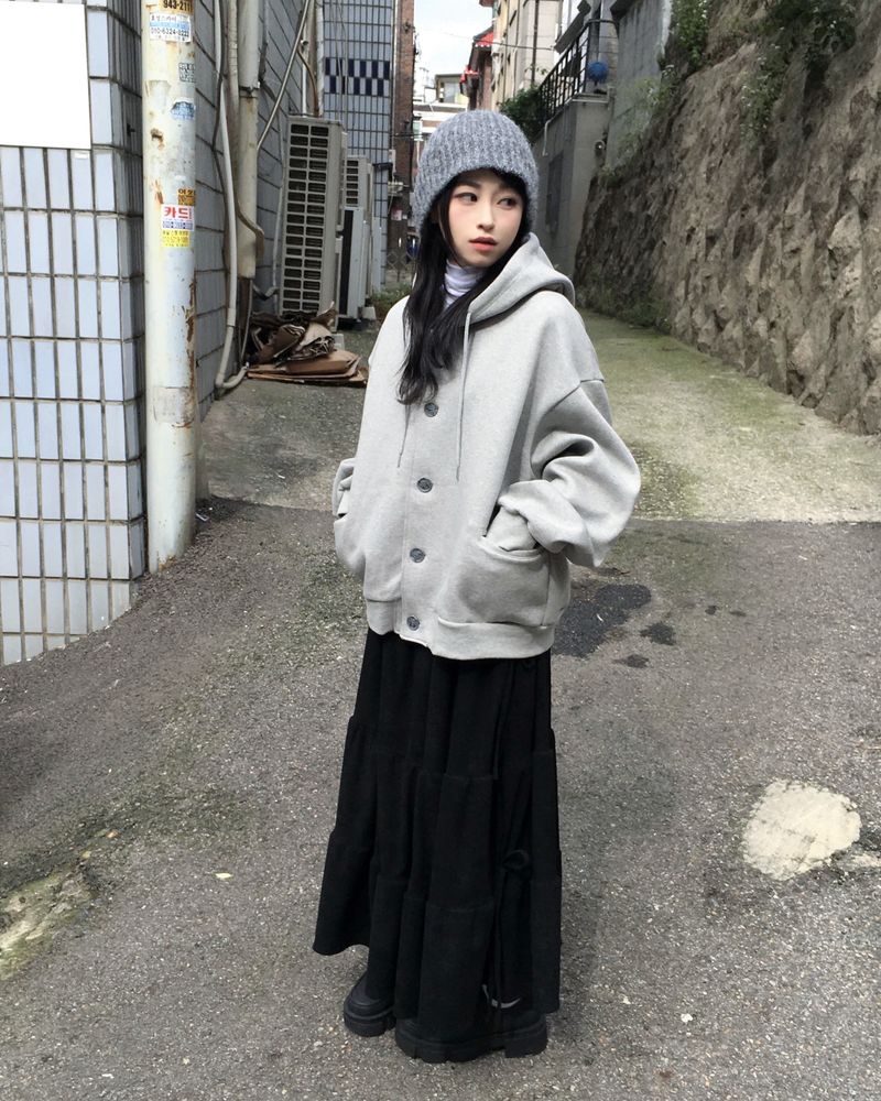 mosia corduroy long sk