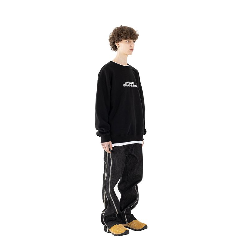 FILLING STATION SWEAT SHIRTS MSHCR003-BK