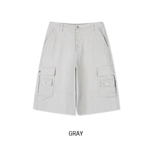 Mont Damaged Multi-Pocket Bermuda Pants