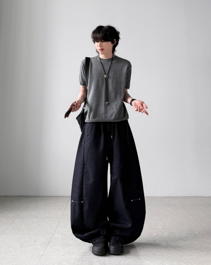 Elix Curve Wide Denim