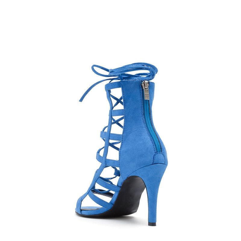Strappy Heel Sandal(Blue)