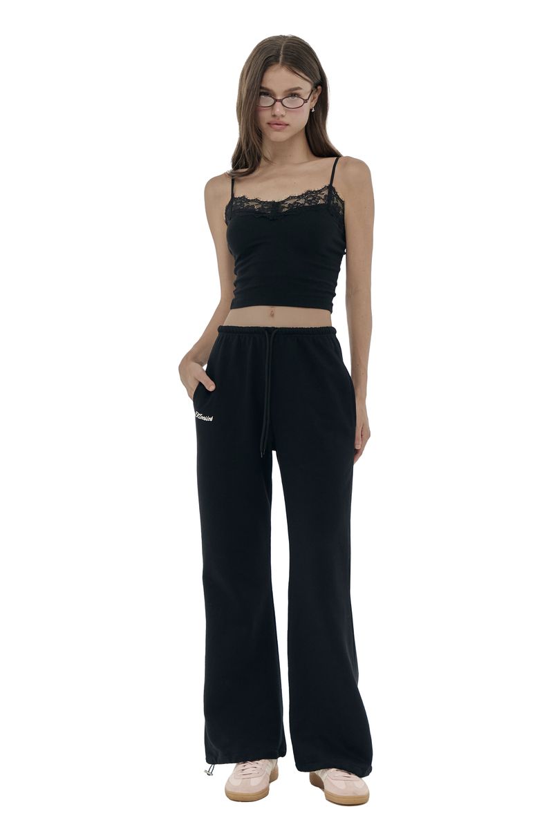 Cream donuts sleeveless, Black