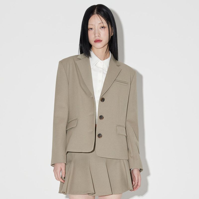 ZEROPLANET（ゼロプラネット）の「クラシックセミオーバージャケット / Classic Semi-over Jacket	[OLIVE]（ジャケット/アウター）」