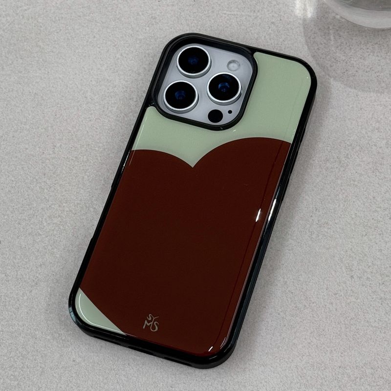 full of love epoxy bumper case Brown