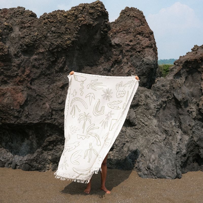 [Eco blanket] Camino - Natural