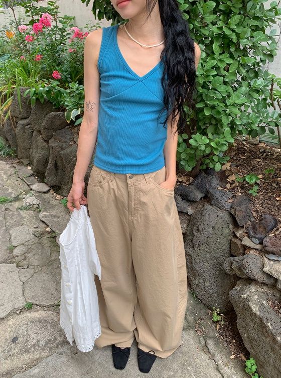 Orda Summer Cotton Wide Pants