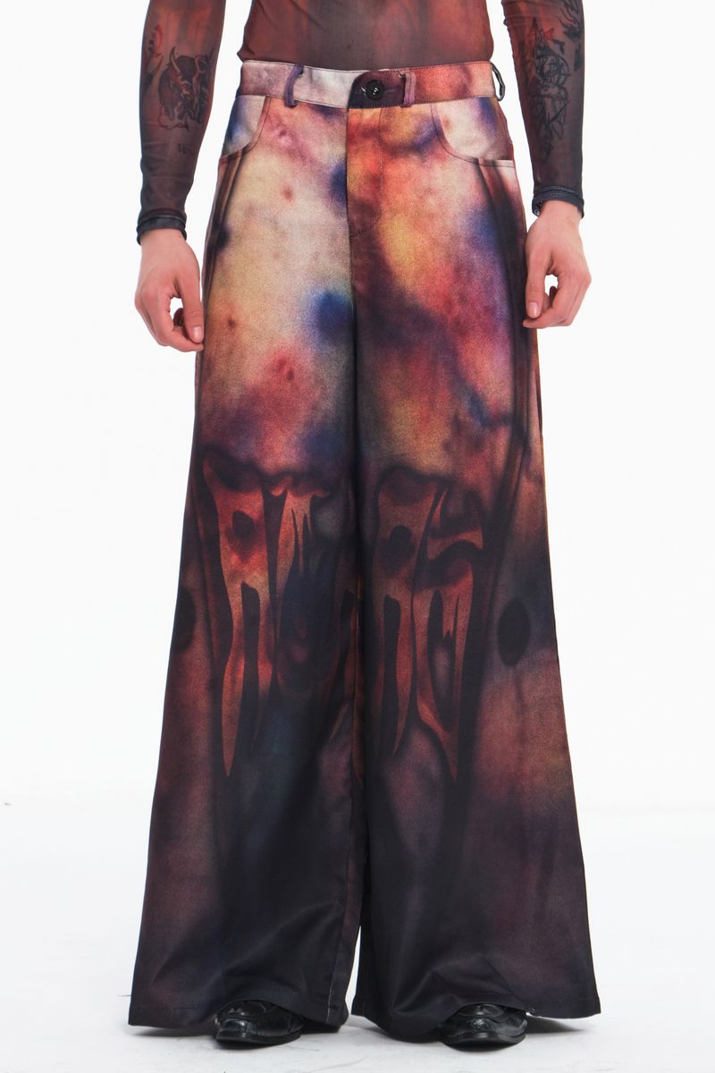 Embryo（エンブリオ）の「Embryo mottled bruised printed pants（Pants）」