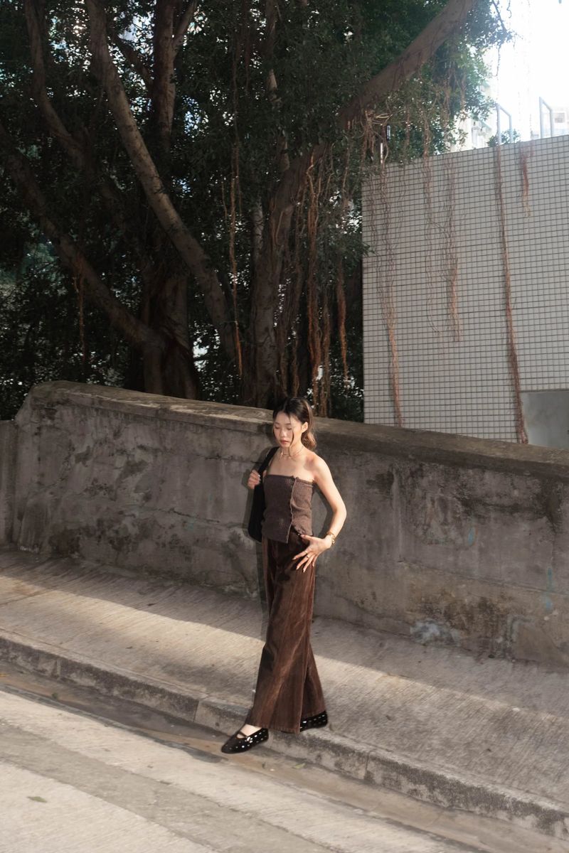 Fall Velvet Wide-Leg Pants - 2 colours