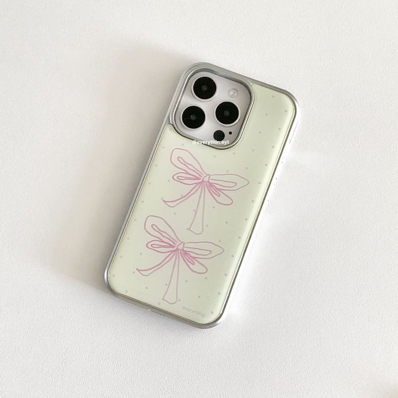 [epoxy] buttery ribbon case