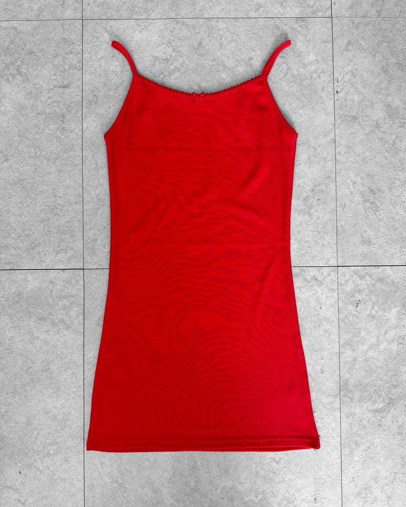 NUKA RIBBON LONG CAMI DRESS