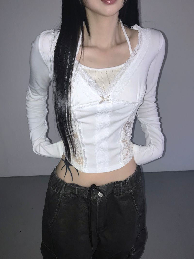 roomie lace top(4color)