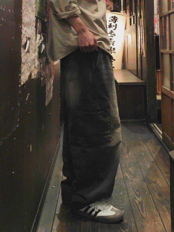 WHAT A LOOK（ワット ア ルック）の「SHOTEN DART CARGO DENIM（Pants）」