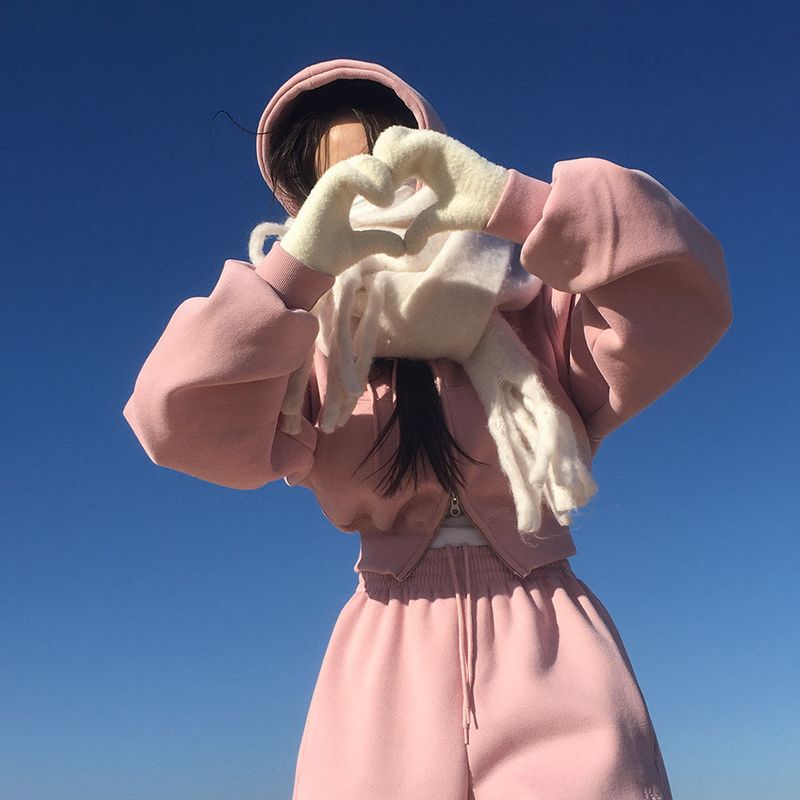 [BELLIDE MADE] Hit item wool napping two-way set