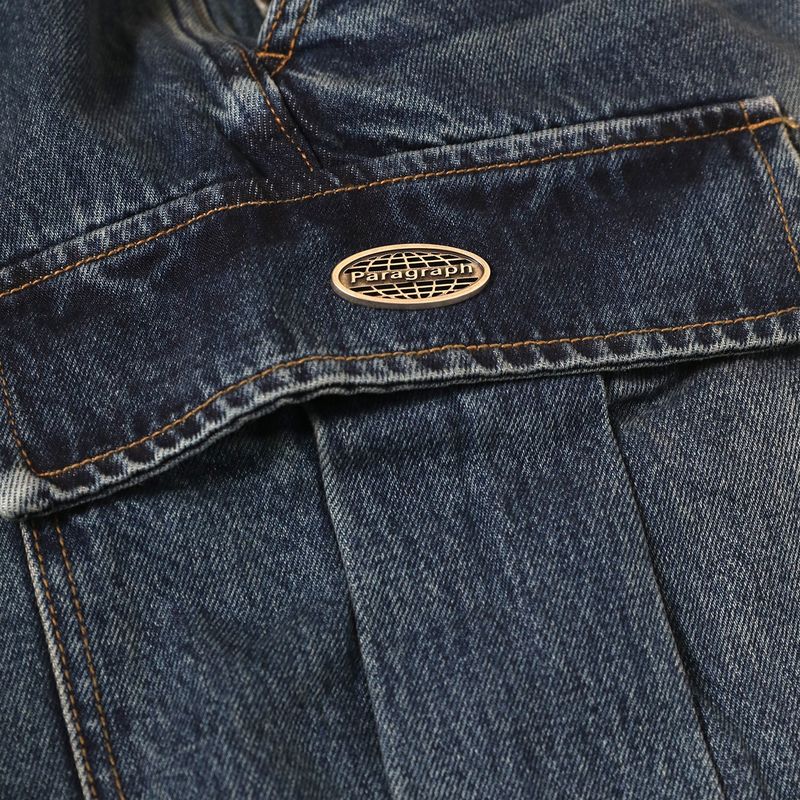 DEEP BLUE CARGO DEMIM PANTS