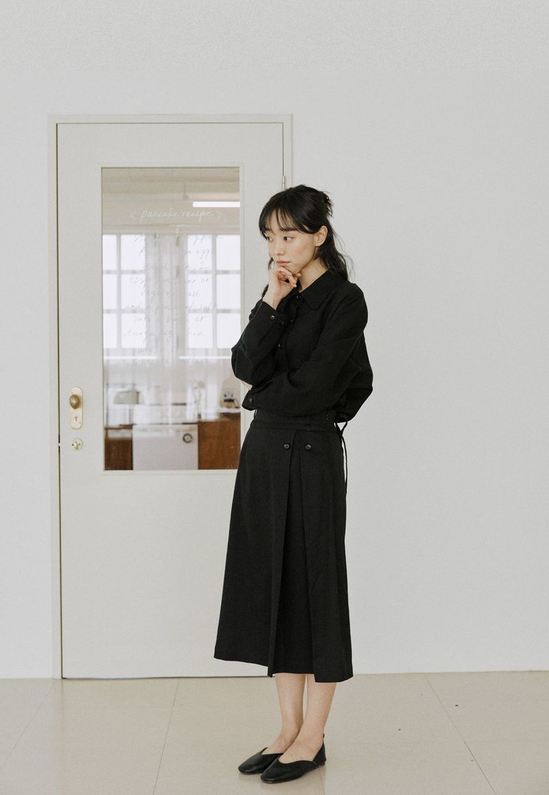 linen vest shirts black