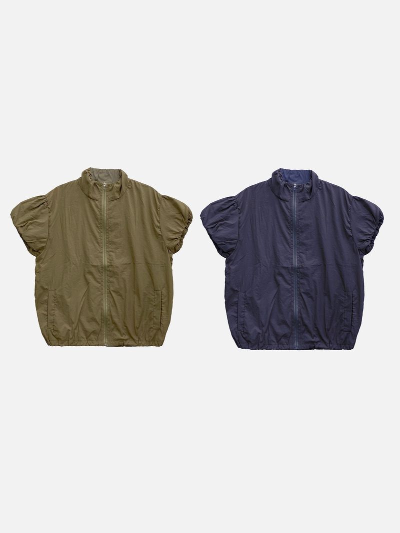 Puff Volume Half Zip-Up (2c)