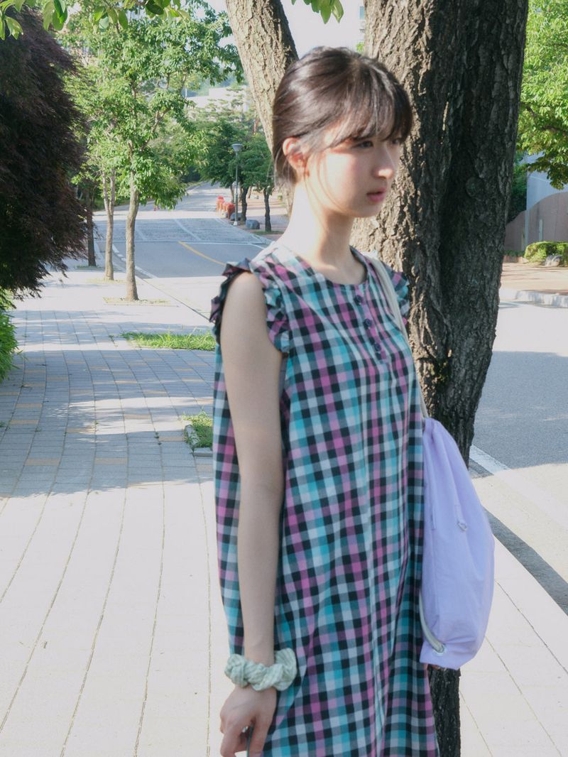 Girl string bag - Purple 