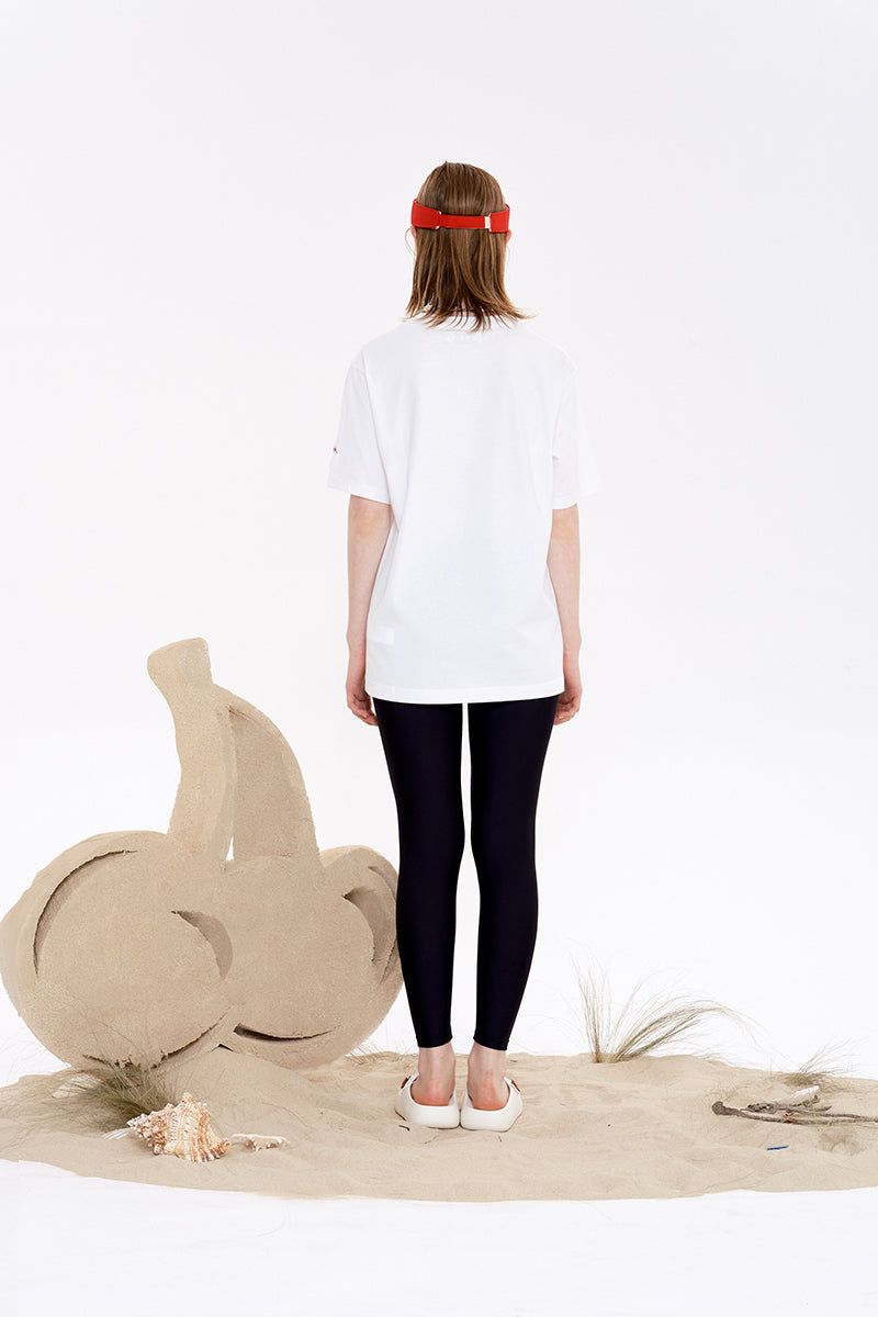 SMALL CHERRY WATER LEGGINGS [BLACK]