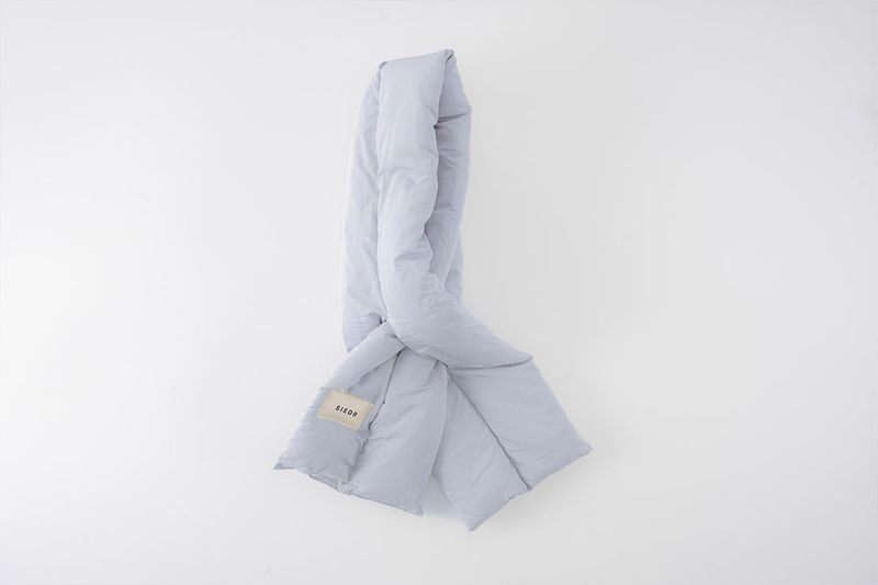 CUDDLY muffler_lightgrey