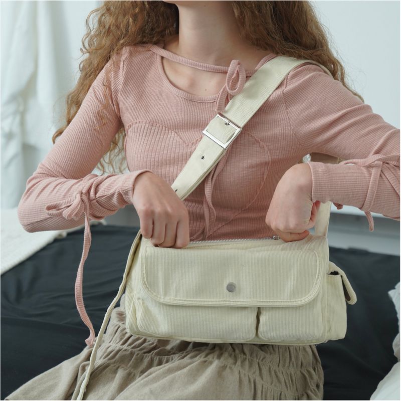 Cozy pocket bag_ivory
