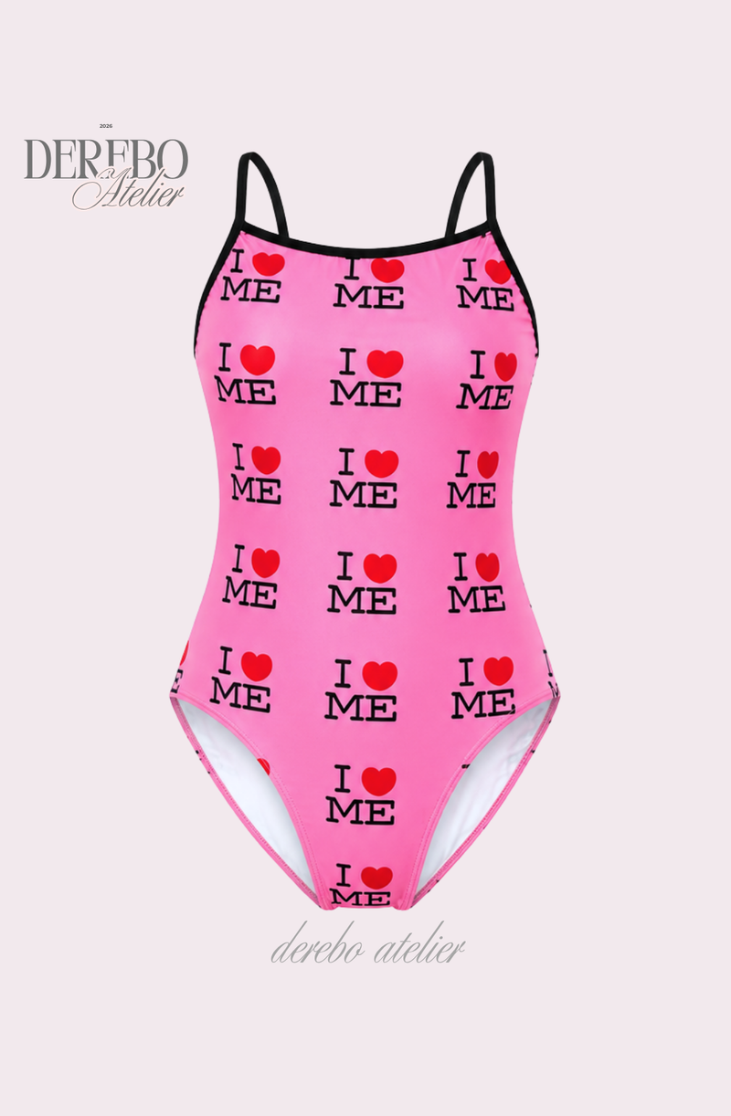 I Love Pink Monokini