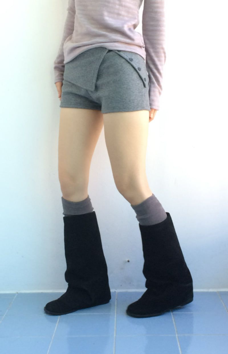 Hug Wrap Button Pants