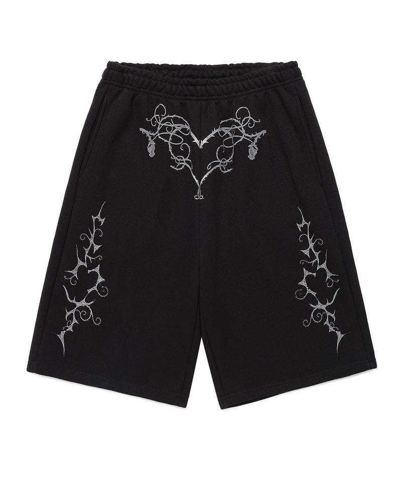 cavish（カビシ）の「W STEM SWEAT SHORTS BLACK(CV2FMFPA00A)（Pants）」