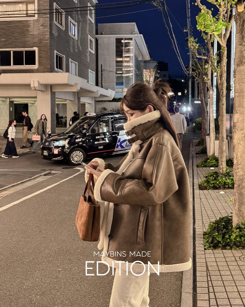 【MADE】2Way fur Leather Mustang