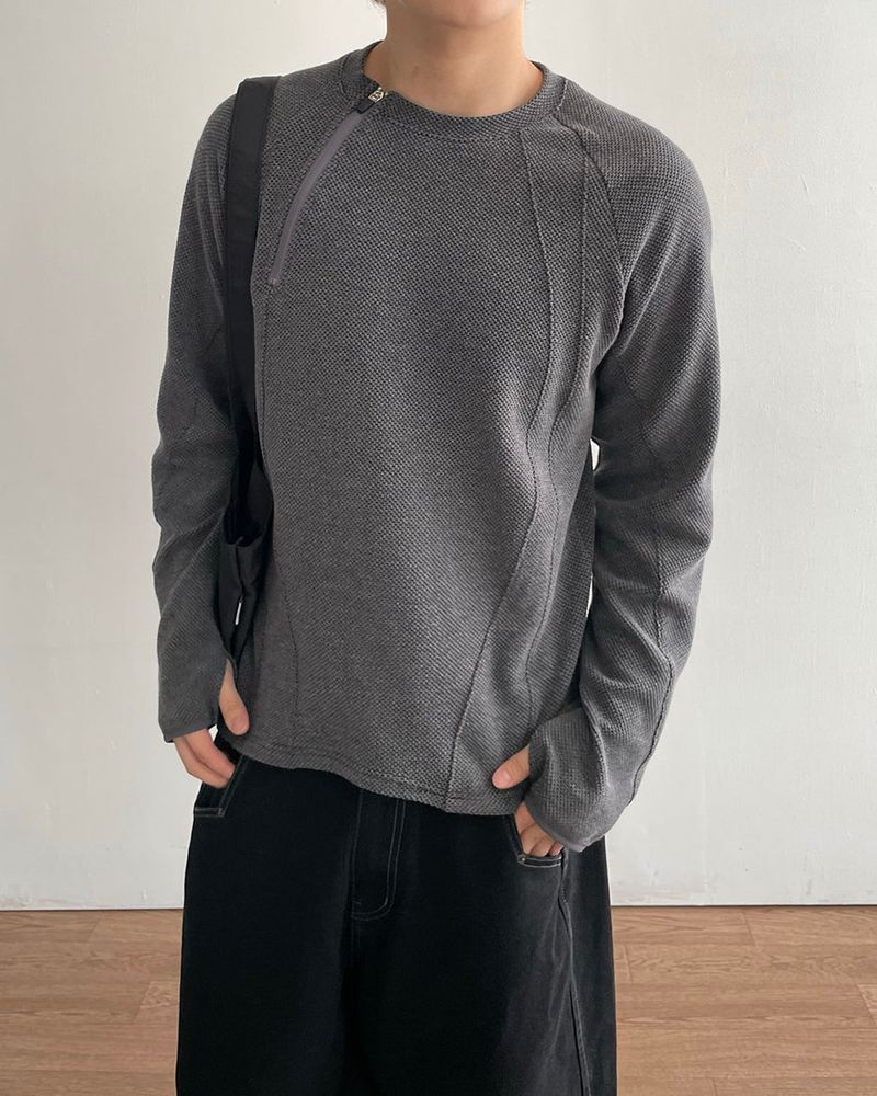 IDF（アイディーエフ）の「Relax Waffle Long Sleeve（Tops）」
