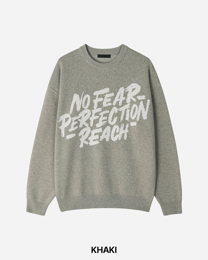 Fear Jacquard Knit