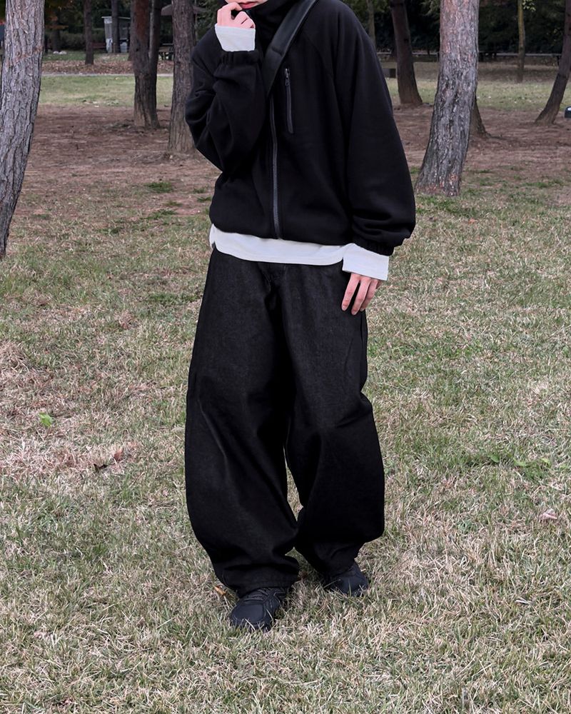 Shadow Fleece Warmer Half Neck T-Shirt