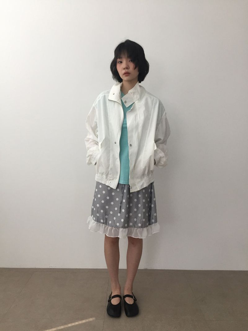 DUGGY（ダギー）の「バートポルカドットスカート (2color)（スカート）」