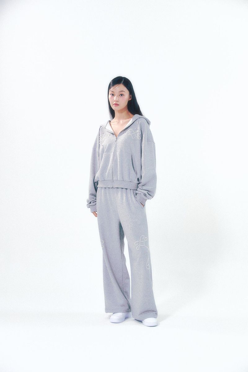 Pearl Track Pants Gray