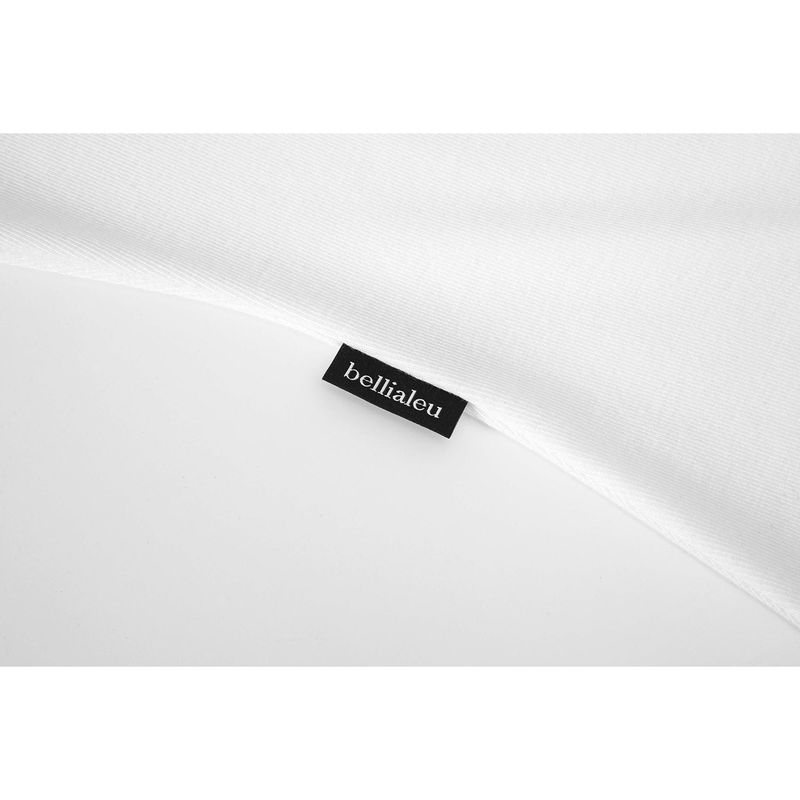EVE HALF NECK DRESS-IVORY