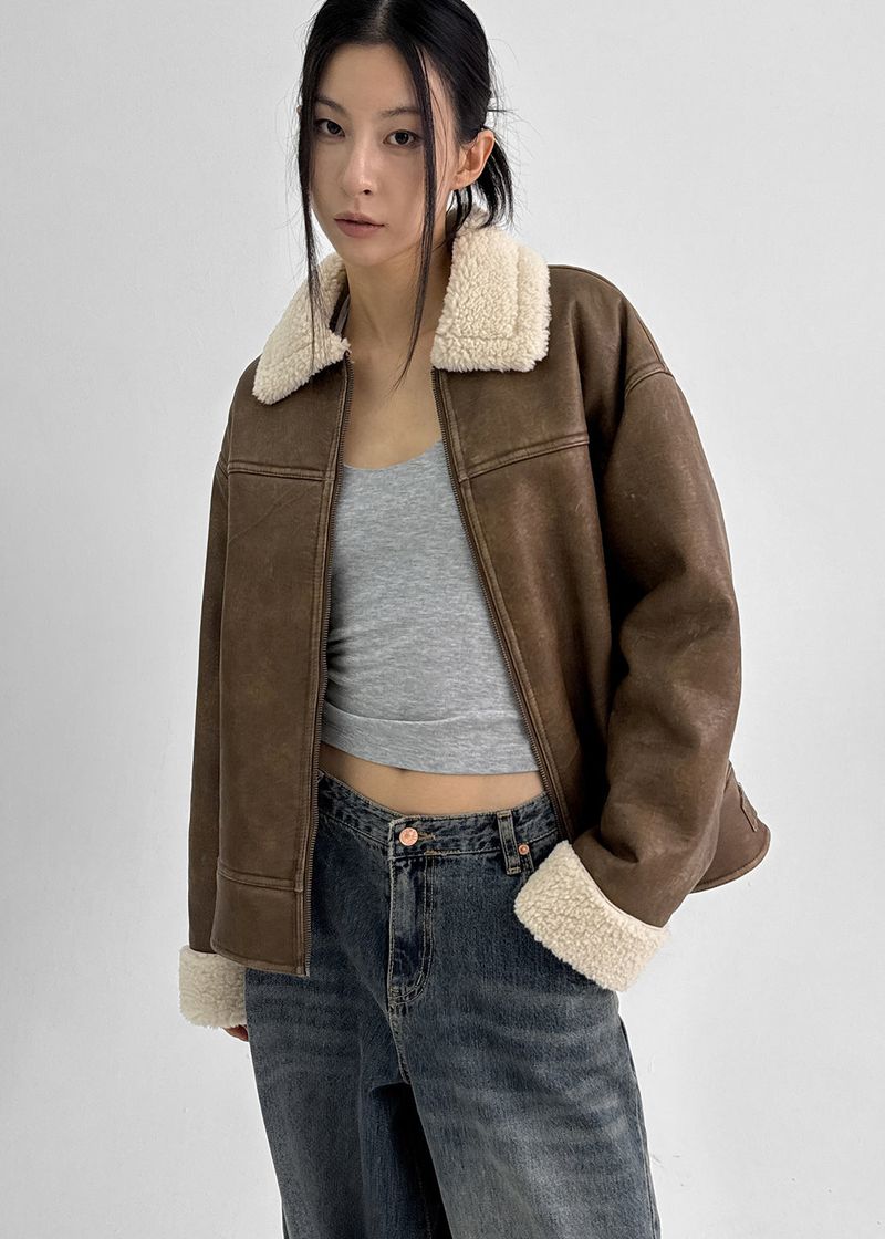 BLACKUP（ブラックアップ）の「[MADE] Puber Washed Half Mustang（Jackets/Outerwear）」