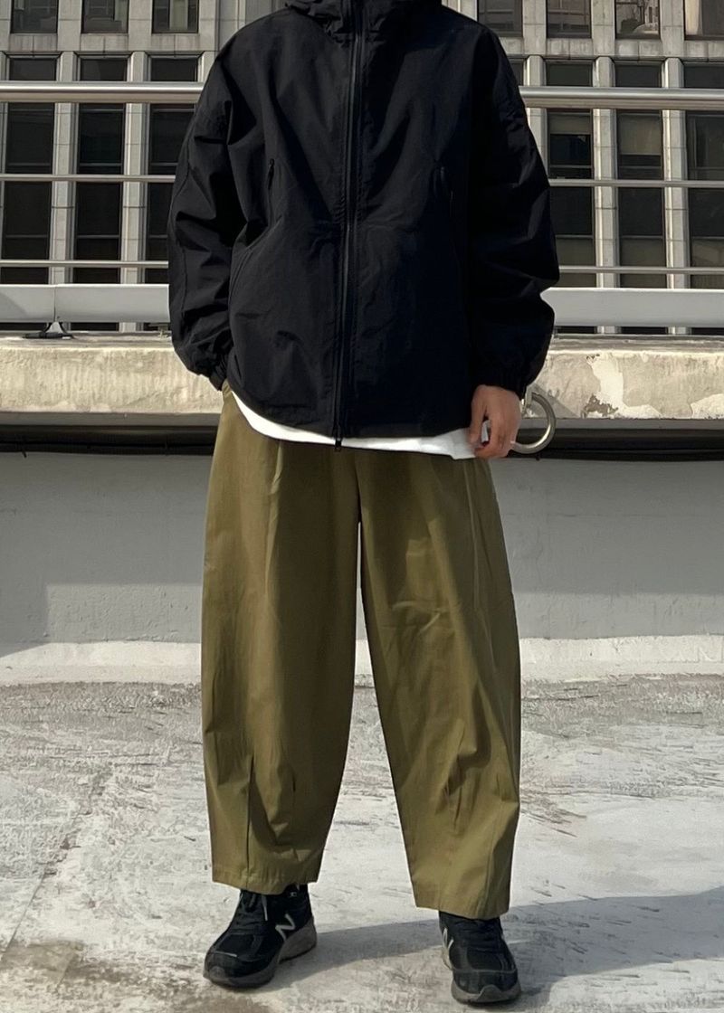 Two-Tuck Balloon Pants 3COLOR