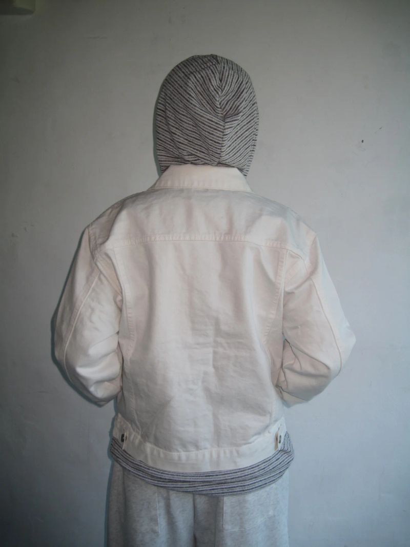 [UNISEX] ベーシッククロッピードデニムジャケット(3 Sizes, 4 Colors)