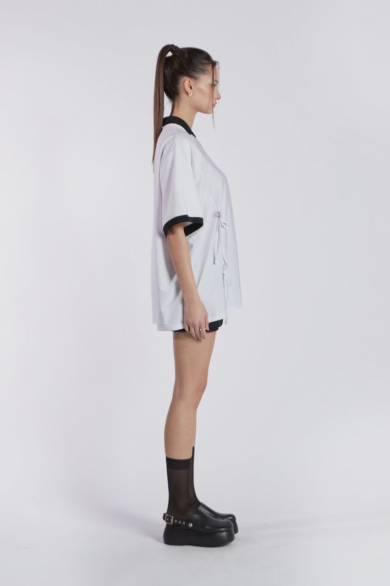 SPORT RIBBON TOP(WHITE)