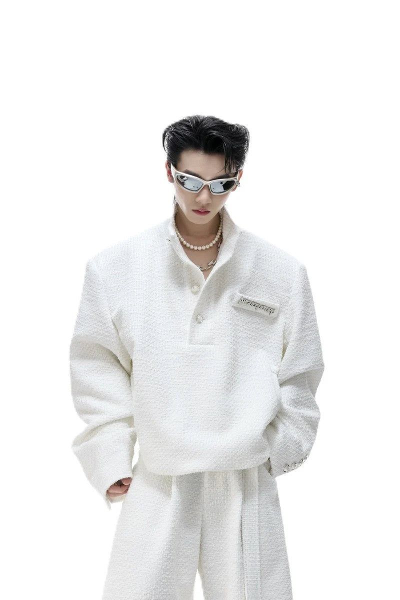 Argue Cultureの「Textured Pearl Button Jacket（Jackets/Outerwear）」