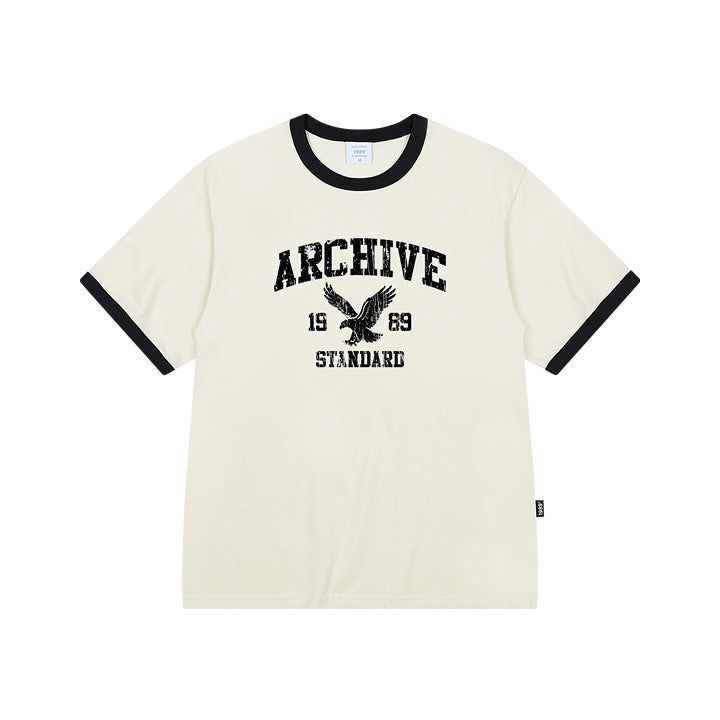 ARCHIVE EAGLE Cool Cotton Ringer Short Sleeve (SRSSTD-0268)
