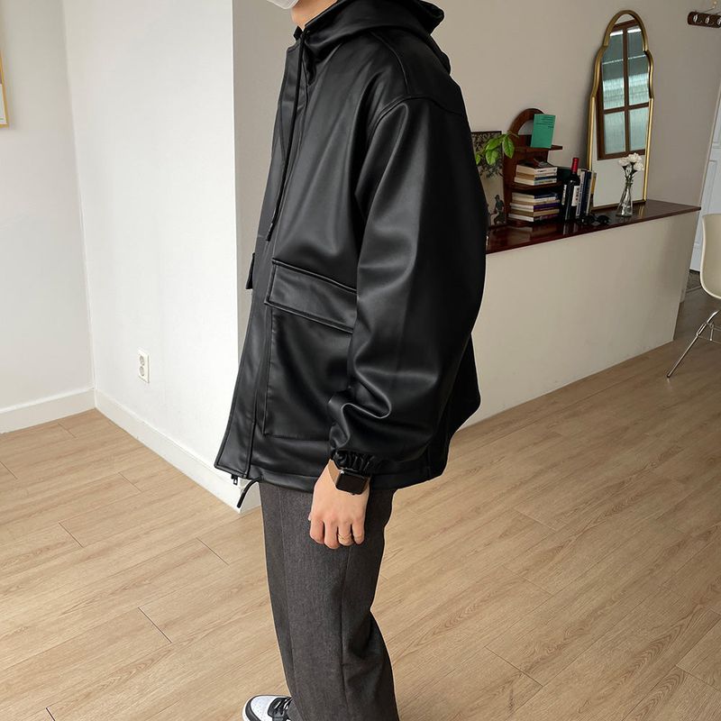 ASCLO Hood Leather Jumper