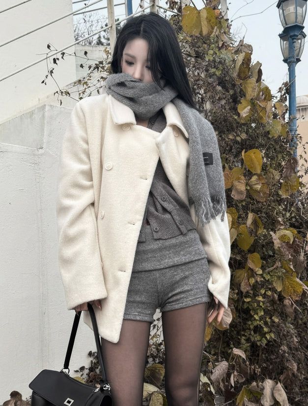 EEUN（イウン）の「Vanilla Snow Midi Coat（Jackets/Outerwear）」
