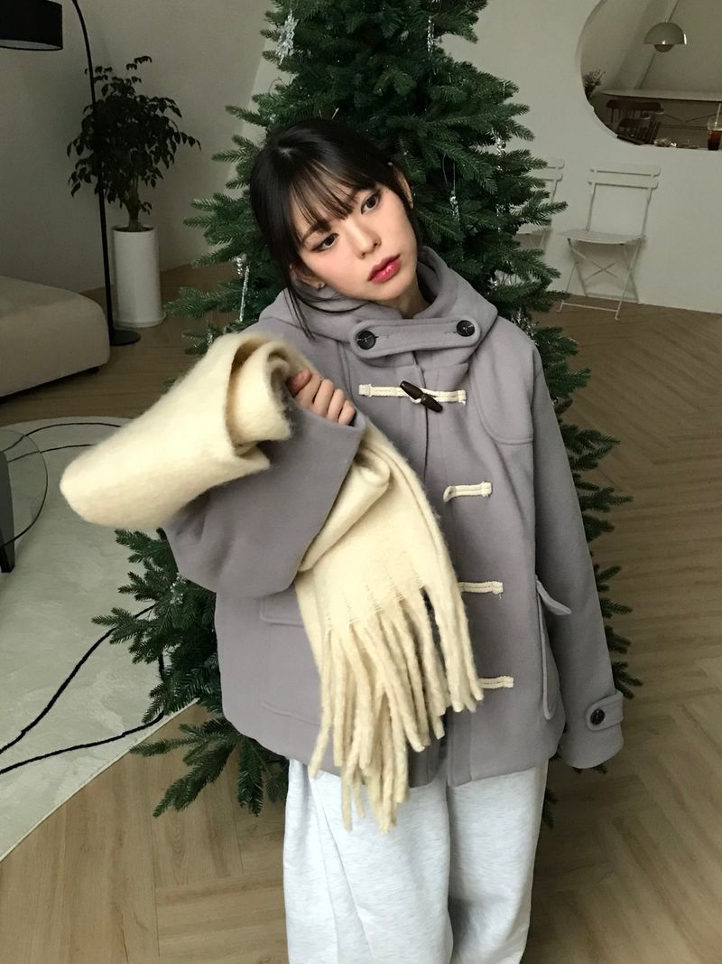 Pleasure duffle short coat