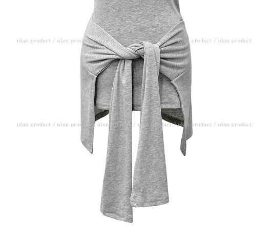Tian snap layered wrap sleeveless