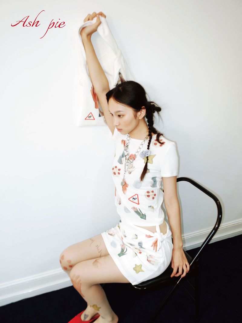 Ash pie（アッシュパイ）の「Backless tight short sleeves（Tops）」