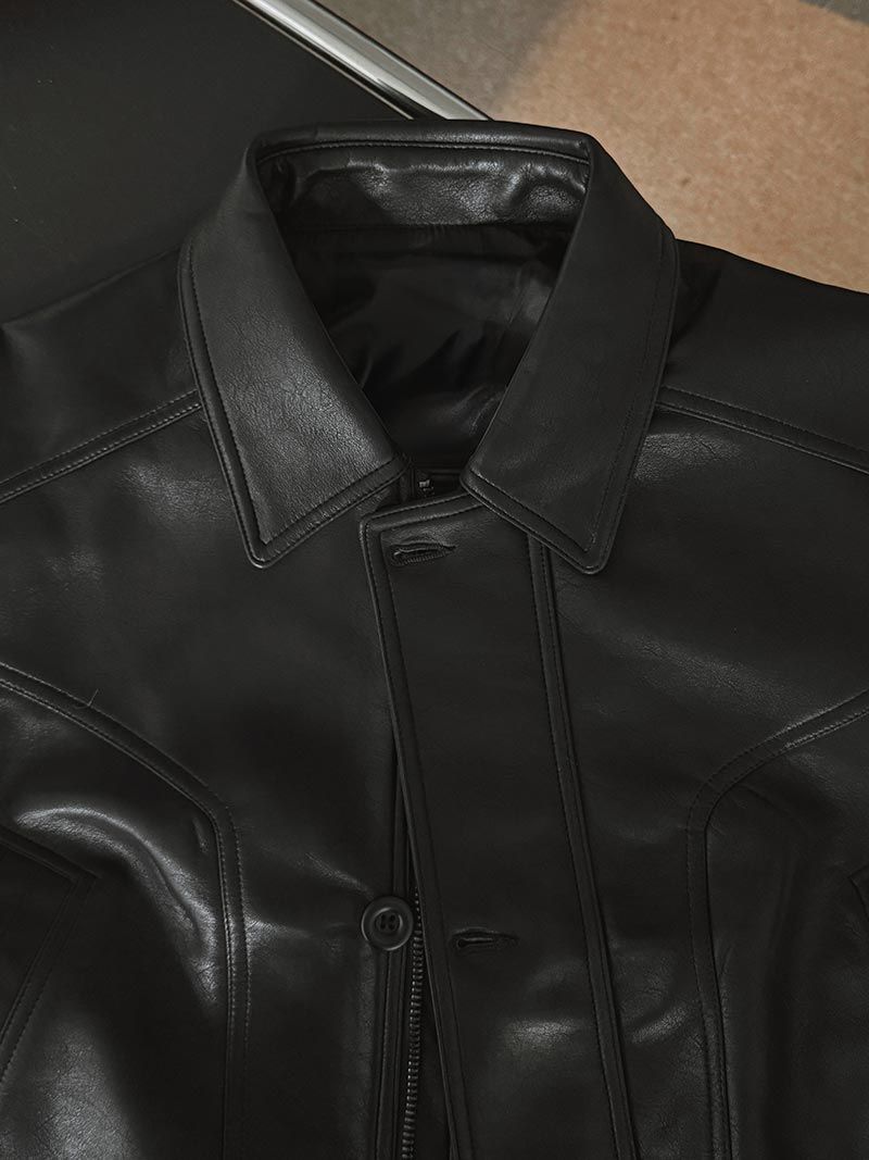 ASCLO Superior Leather Jacket (3color)