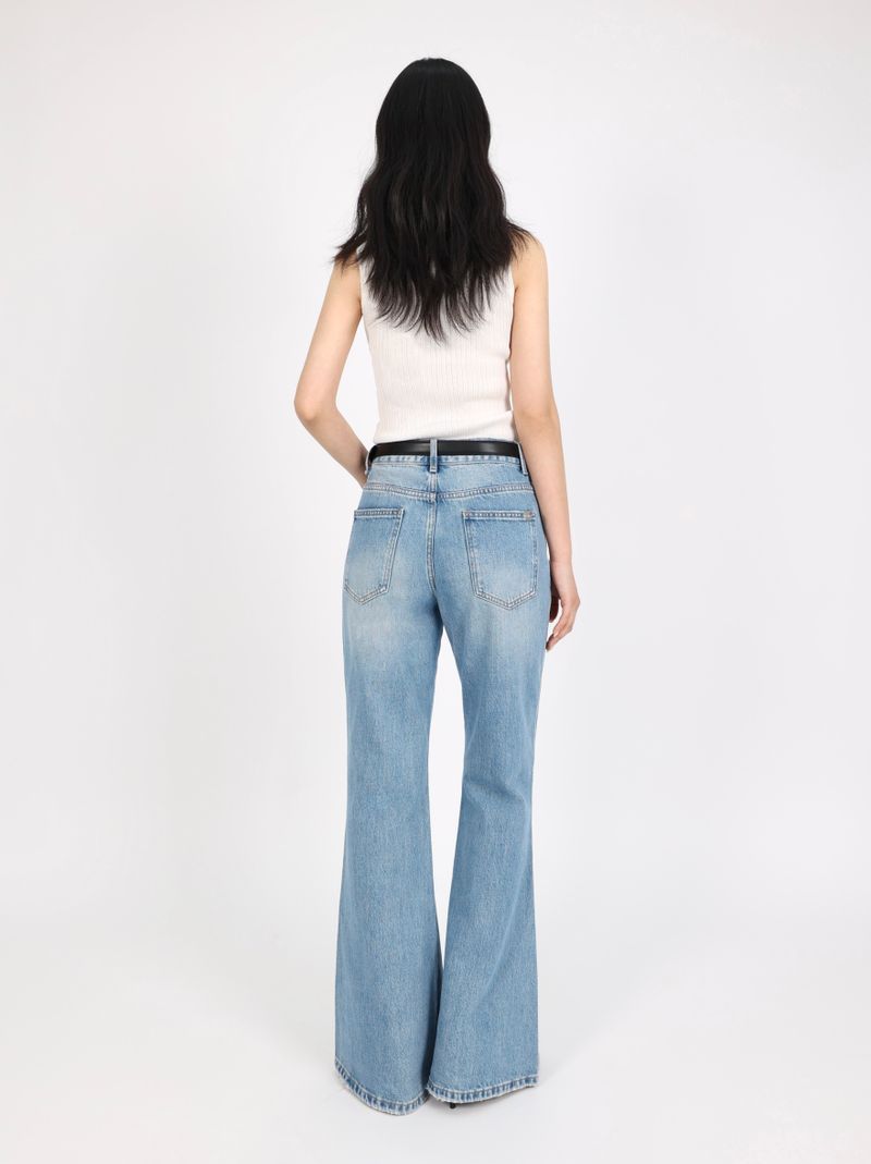 MID-WAISTLINE FLARE DENIM code 26209