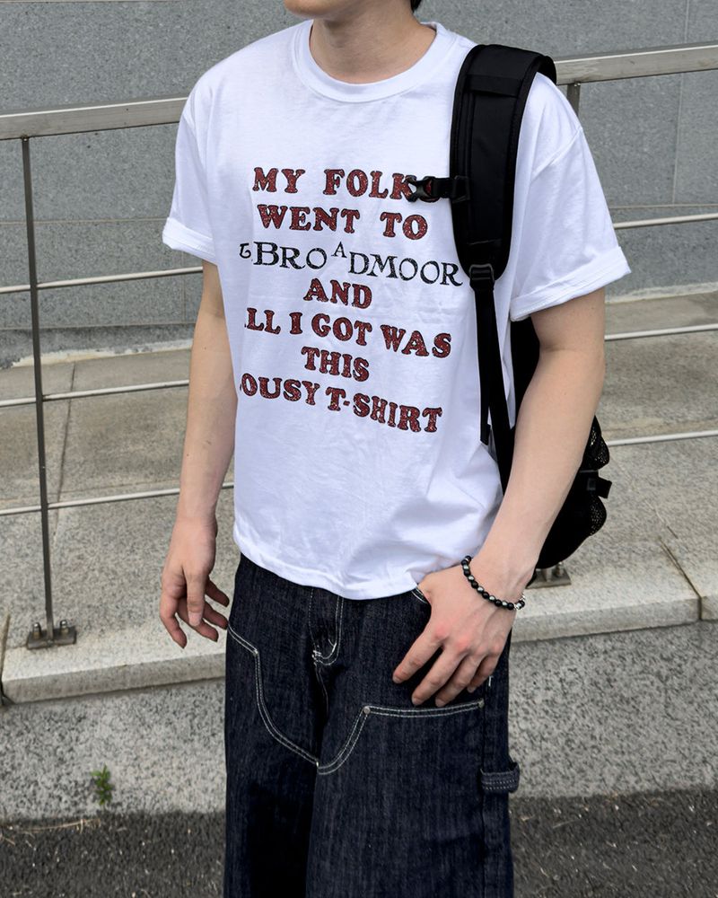 Broden Lettering Printed Short Sleeve