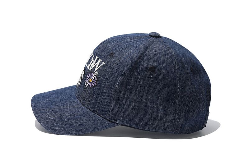FLOWER LOGO BALL CAP_BLUE