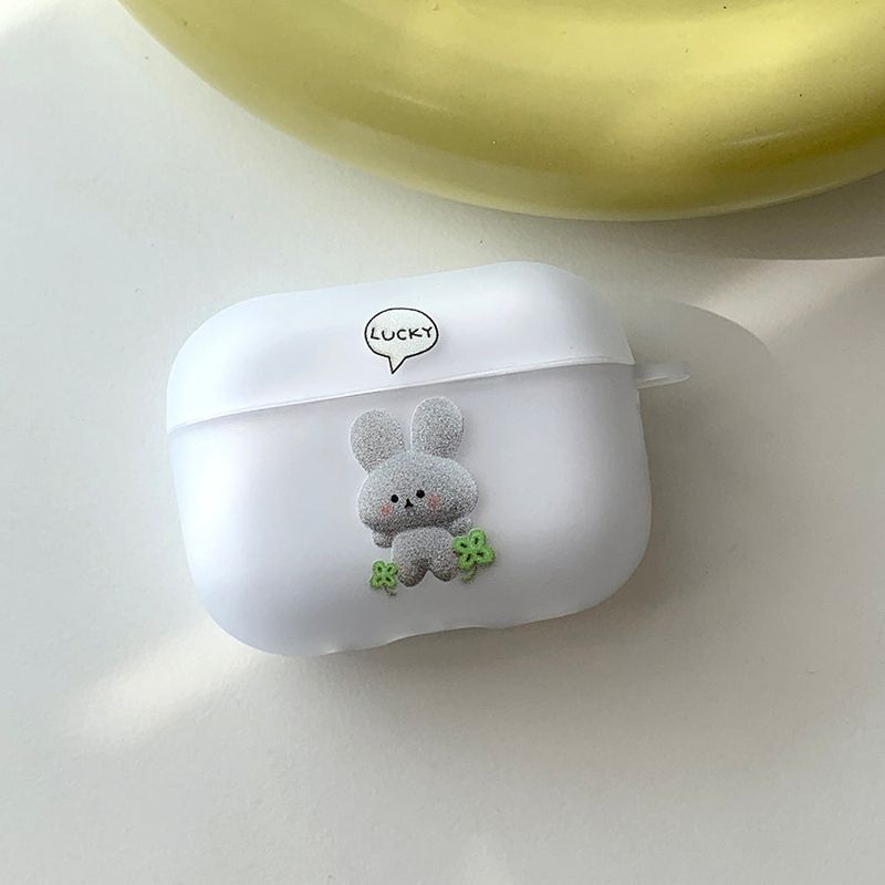 Lucky Cat&Rabbit AirPods Case_matt
